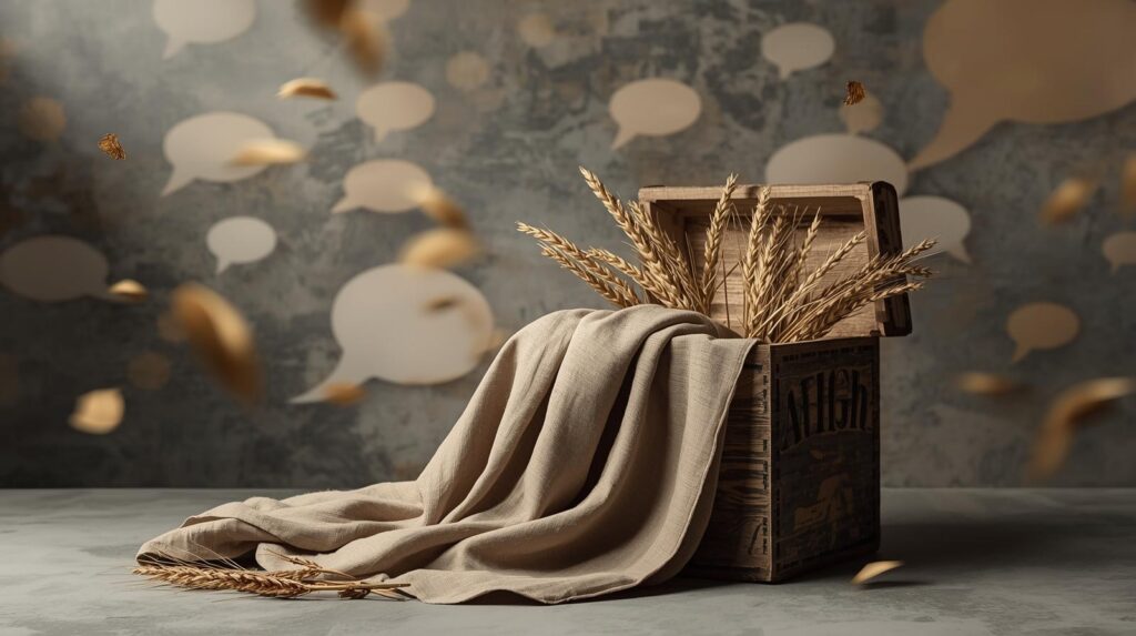 El paño, en el arca se vende